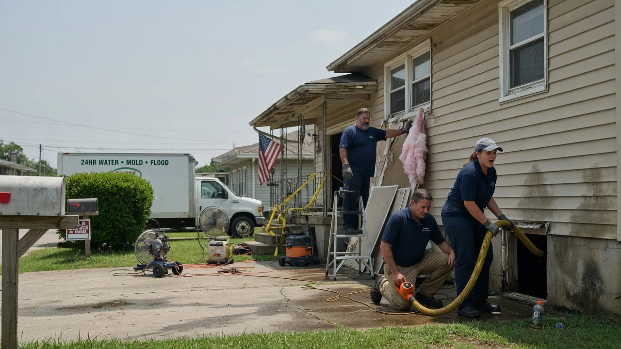 Water Damage Repair in Thawville, IL near me